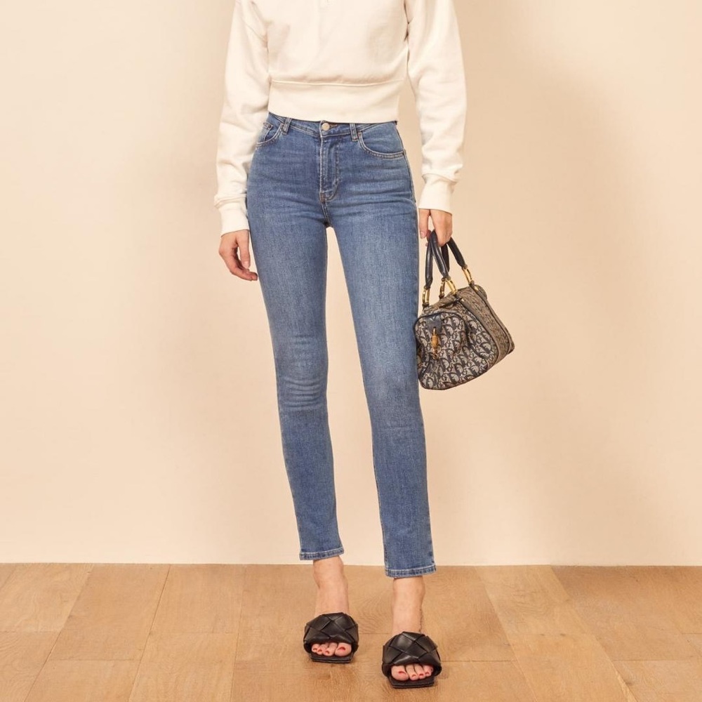Reformation High Rise Skinny Jean